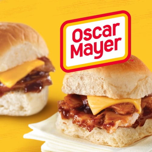 Oscar Mayer Carving Board Rotisserie Seasoned Chicken Breast Thin Sliced Lunchmeat 7.5 oz Perspective: left