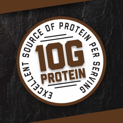 P3 Portable Protein Snack Pack with Dark Chocolate Almond Nut Clusters Turkey & Cheddar Cheese Perspective: left