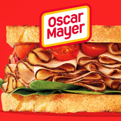 Oscar Mayer Deli Fresh Blackened Turkey Breast Thin Sliced Lunchmeat 8 oz Perspective: left