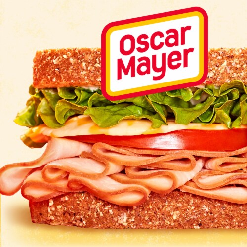 Oscar Mayer Natural Slow Roasted Sliced Turkey Breast Deli Lunch Meat, Package Perspective: left