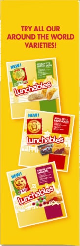 Lunchables Around The World Asian Style BBQ Chicken Perspective: left