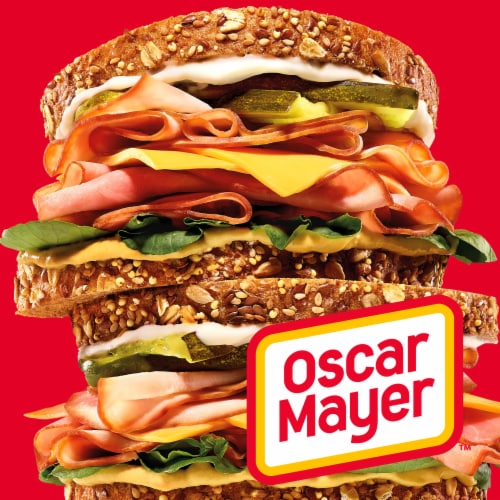 Oscar Mayer Sub Kit with Ham & Turkey Sliced Deli Lunch Meat Variety Pack Perspective: left