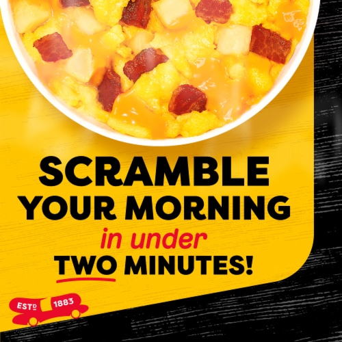 Oscar Mayer Bacon & Velveeta Scramblers Perspective: left