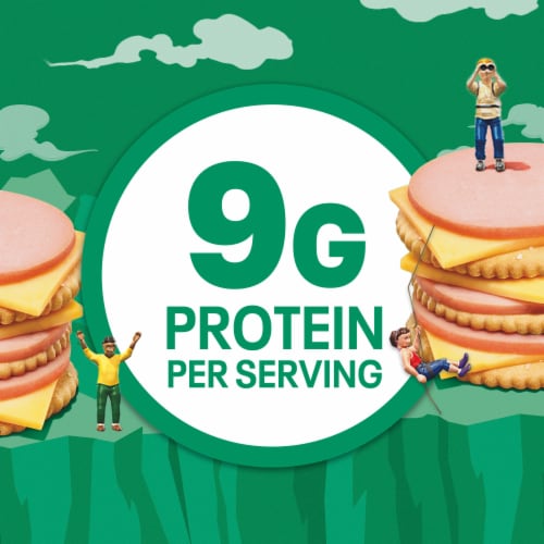 Lunchables Light Bologna & American Cheese Cracker Stackers Kids Snack Kit Perspective: left