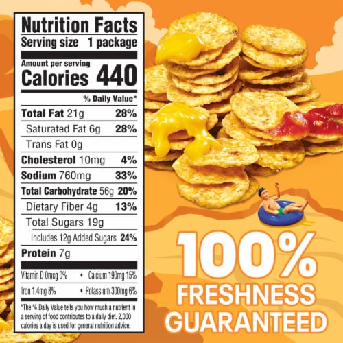 Lunchables Nachos Cheese Dip & Salsa Snack Kit Perspective: left