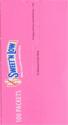 Sweet'N Low® Zero Calorie Sweetener Packets Perspective: left