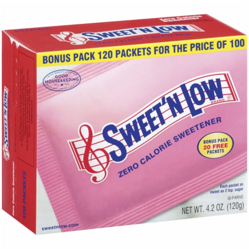 Sweet 'N Low Zero Calorie Sweetener Packets Perspective: left