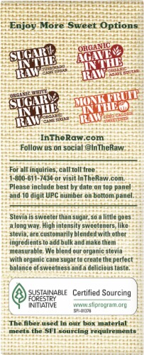 Stevia In The Raw® Organic Stevia Blend Packets Perspective: left