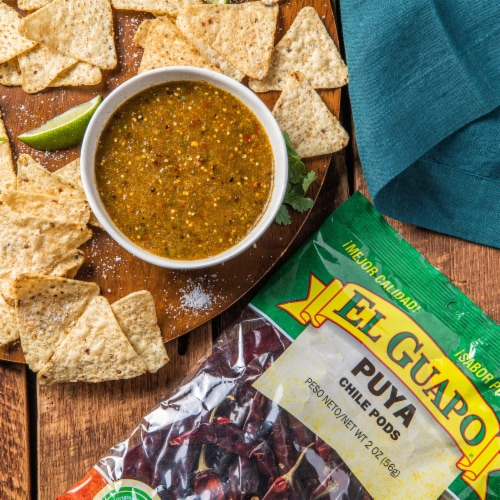 El Guapo Whole Puya Chili Pods Perspective: left