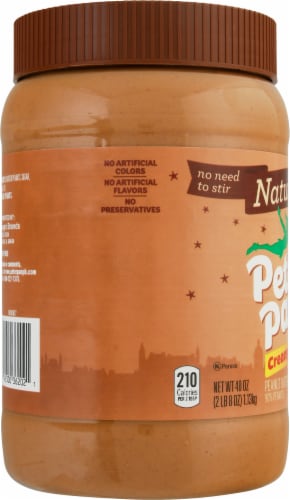 Peter Pan® Natural Creamy Peanut Butter Spread Perspective: left