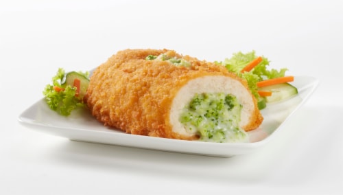 Koch Foods Oven Cravers® Broccoli & Cheese Stuffed Chicken Breasts Perspective: left