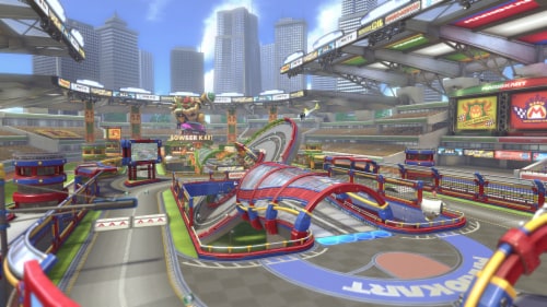 Mario Kart 8 Deluxe (Nintendo Switch) Perspective: left