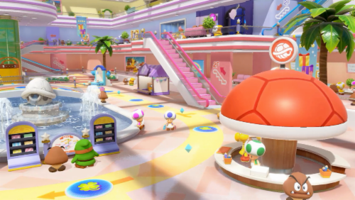 Super Mario Party Jamboree For Nintendo Switch Perspective: left