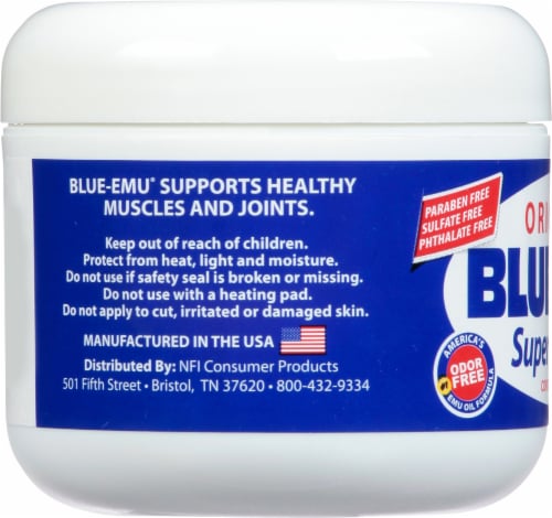 Blue-Emu® Original Super Strength Topical Cream Perspective: left