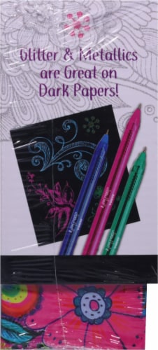 Zebra Doodlerz Gel Stick Pens Perspective: left