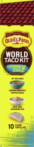 Old El Paso™ Caribbean Inspired Jerk World Taco Dinner Kit Perspective: left