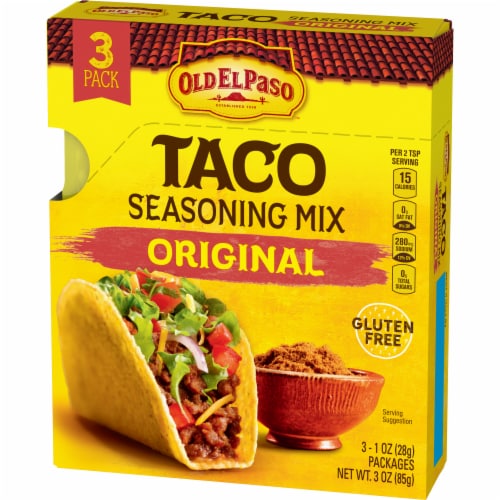 Old El Paso Original Taco Seasoning Mix Perspective: left