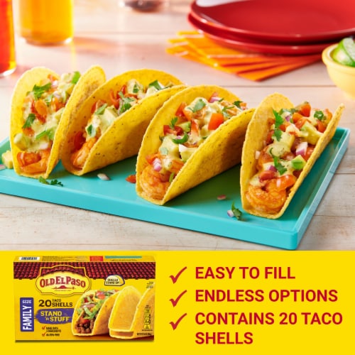 Old El Paso™ Gluten Free Stand 'N Stuff Taco Shells - Family Size Perspective: left