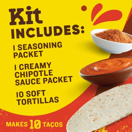 Old El Paso Birria Taco Seasoning, Sauce and Tortillas Kit Perspective: left
