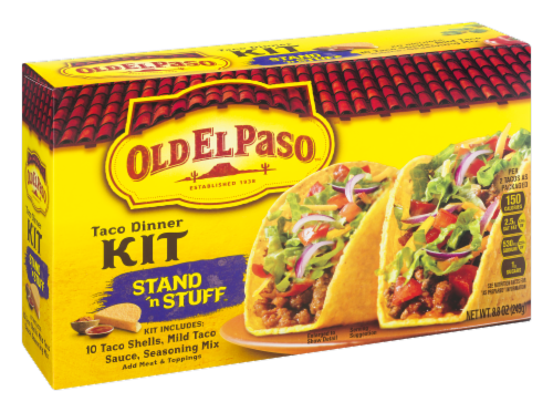 Old El Paso Stand 'N Stuff Taco Dinner Kit Perspective: left