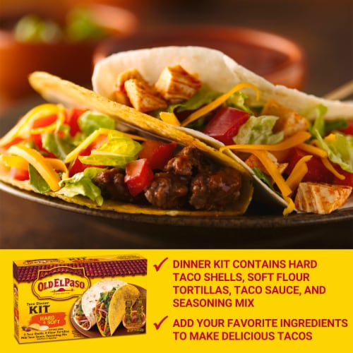 Old El Paso™ Hard & Soft Taco Dinner Kit Perspective: left