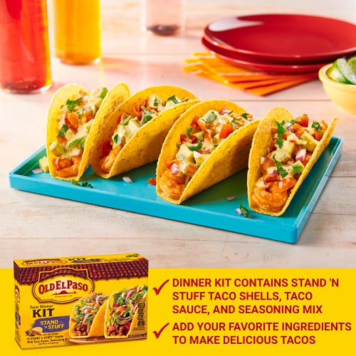 Old El Paso™ Stand 'N Stuff™ Taco Dinner Kit Perspective: left