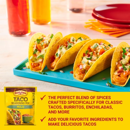 Old El Paso™ Mild Taco Seasoning Mix Perspective: left