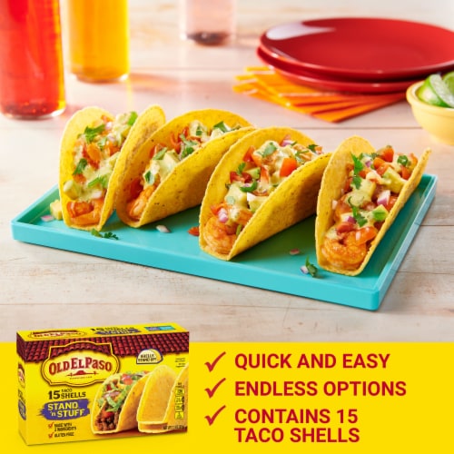 Old El Paso™ Stand 'N Stuff™ Gluten Free Taco Shells Perspective: left
