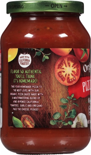 Organicville Organic Pizza Sauce Perspective: left
