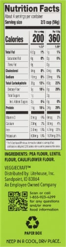 Veggiecraft Cauliflower Penne Perspective: left