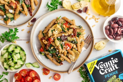 Veggiecraft® Farms Zucchini Penne Pasta Perspective: left