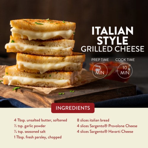 Sargento® Provolone Sliced Cheese Perspective: left