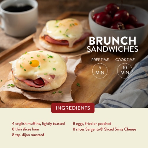 Sargento® Swiss Sliced Cheese Perspective: left