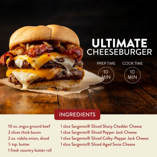 Sargento® Sliced Colby Pepper Jack Perspective: left
