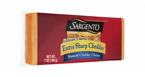 Sargento® Block Extra Sharp Cheddar Natural Cheese Perspective: left