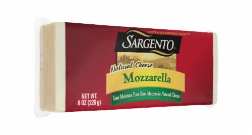 Sargento® Block Mozzarella Natural Cheese Perspective: left