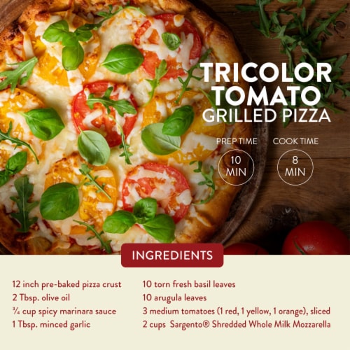 Sargento® Off the Block Mozzarella Shredded Cheese Perspective: left