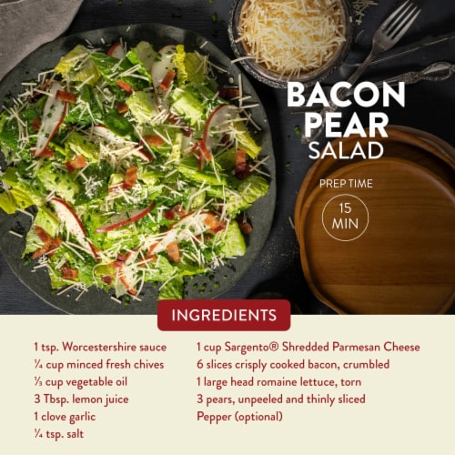 Sargento® Off the Block Shredded Parmesan Cheese Perspective: left