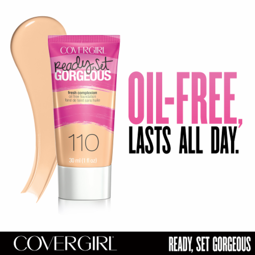 CoverGirl Ready Set Gorgeous Creamy Natural Makeup Perspective: left