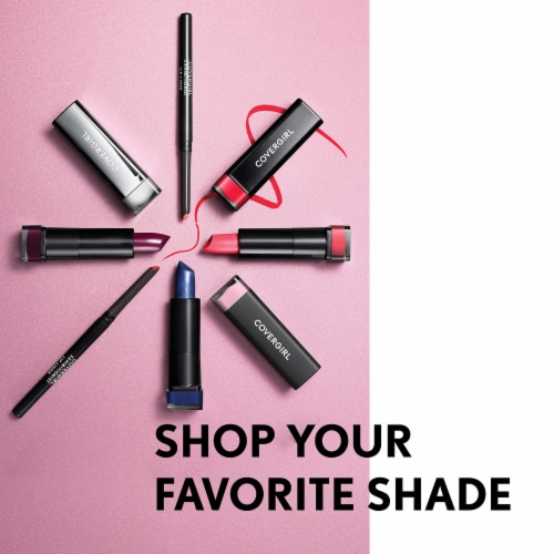 Covergirl Colorlicious Lipstick, Verve Violet (370) Perspective: left