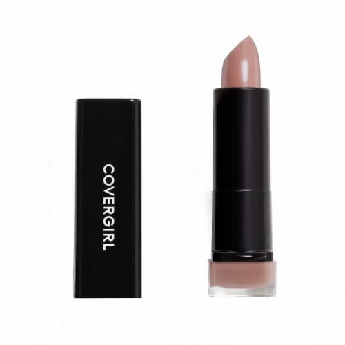 CoverGirl Exhibitionist 255 Tempting Toffee Cream Lipstick Perspective: left