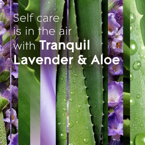 Glade® Tranquil Lavender & Aloe Scented Oil PlugIn Refills Perspective: left