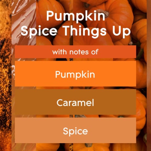 Glade® Pumpkin Spice Things Up Jar Candles - Orange Perspective: left