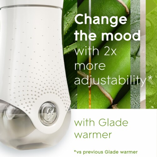 Glade Bamboo & Water Lily Bliss PlugIns Secented Oil Perspective: left
