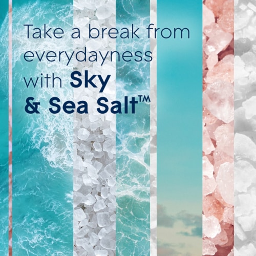 Glade PlugIns Scented Oil 2 Refills, Air Freshener, Sky & Sea Salt, 2 x 0.67 oz Perspective: left