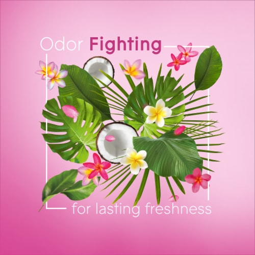 Glade Air Freshener Spray for Home, Exotic Tropical Blossoms Scent, 8.3 oz Perspective: left