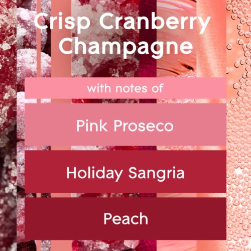 Glade® Crisp Cranberry Champagne Scented Oil PlugIns® Refills Perspective: left