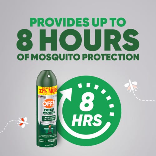 Off!® Deep Woods Insect Repellent Perspective: left