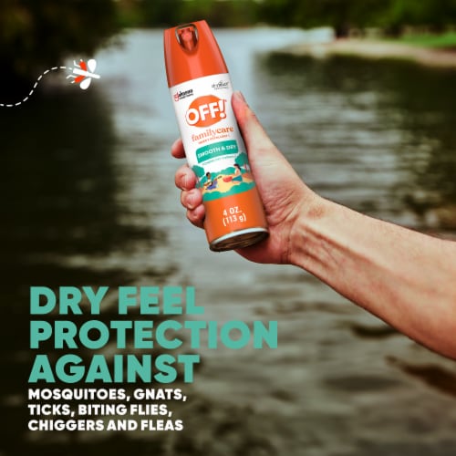 Off!® Family Care Smooth & Dry Insect Repellent Perspective: left