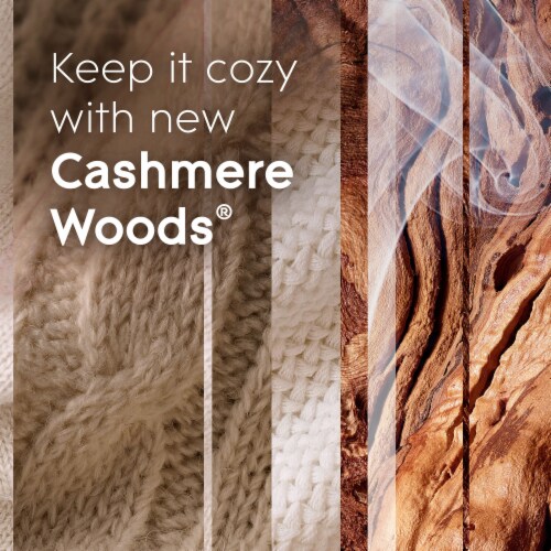 Glade® PlugIns® Cashmere Woods® Scented Oil Refills Perspective: left